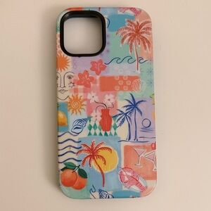 Casely Tropical Heat Beachy Collage Phone Case IPhone 12